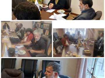 برگزاری مرحله پایانی نشست هم اندیشی کانون عالی انجمن‌های صنفی کارگران باحضورجمعی ازمسئولان  انجمن های صنفی کارگری