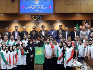 ۸۸ مدال رنگارنگ کاروان ورزشی “فرزندان کار و تولید” سند افتخار کارگران ایران